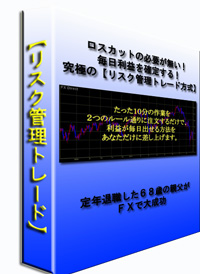 リスク管理トレード方式　キャッシュバック
