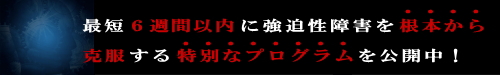 【RMM】本田式・強迫性障害改善プログラム　リカバリーマインドメソッド