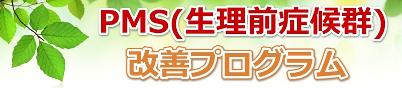 続木式 PMS(生理前症候群)改善プログラム