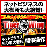 与沢翼と伊藤虎太郎が放つ上位表示ツール　Tiger-Wing