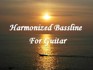 Harmonized Bassline For Guitar