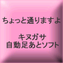 ちょっと通りますよ～　キヌガサ自動足あとソフト　～【返金保証付】★豪華特典付★