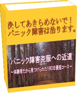 パニック障害克服への近道 ～体験者だから見つけられた１８０日最短コース～