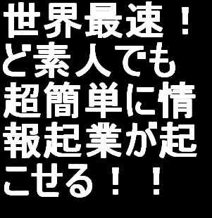 カリスマ・マーケッター鎌上が教える　最速情報起業マニュアル　「ゼロ戦」