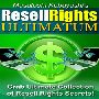 再販権利ビジネスプランの決定版！「Resell Rights ULTIMATUM」