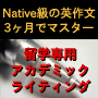 留学専用 アカデミックライティング 集中講座