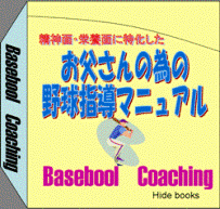 お父さんの為の野球指導マニュアル