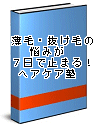 ハゲ・薄毛・抜け毛の悩みが７日で止まる！ヘアケア塾