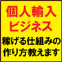 個人輸入ビジネス大成功の極意　【資金ゼロ、経験ゼロ、英語がわからなくてもできた！無職の私が自宅に居ながら年収１０００万円になったワケ】