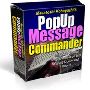 次世代型のクールなポップアップウィンドウ集中管理システム！「PopUp Message Commander」