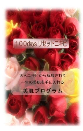 大人ニキビから解放されてすっぴん美人を目指す美肌プログラム「100daysリセットニキビ」