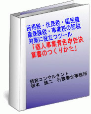 所得税・住民税・国民健康保険税・事業税の節税対策に役立つツール「個人事業青色申告決算書のつくりかた」経理の知識がゼロでも、1日で攻略できる簡単エクセルソフト！