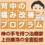 【上田式】背中の痛み改善プログラム ～併発しやすい首・肩・腰の痛みにも完全対応～