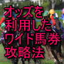 オッズを利用したワイド馬券攻略法