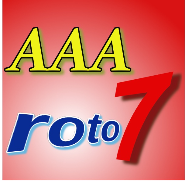 AAA roto7  数字の選び方