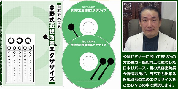 自宅で出来る今野式近視改善エクササイズ