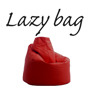 LAZY BAG 386-BB ビーズクッションソファ レッド