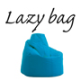 LAZY BAG 386-BB ビーズクッションソファ ブルー