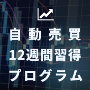株の自動売買 〜12週間習得プログラム〜 <VISA / MASTER24分割対応>