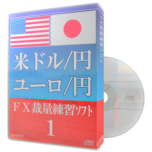 米ドル/円　ユーロ/円　FX裁量練習ソフト１