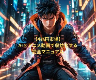 【AI×アニメ動画で収益化する完全マニュアル】