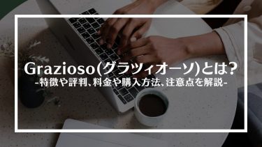 【WordPress】Grazioso(グラツィオーソ)とは？特徴や評判、料金や購入方法、注意点を解説
